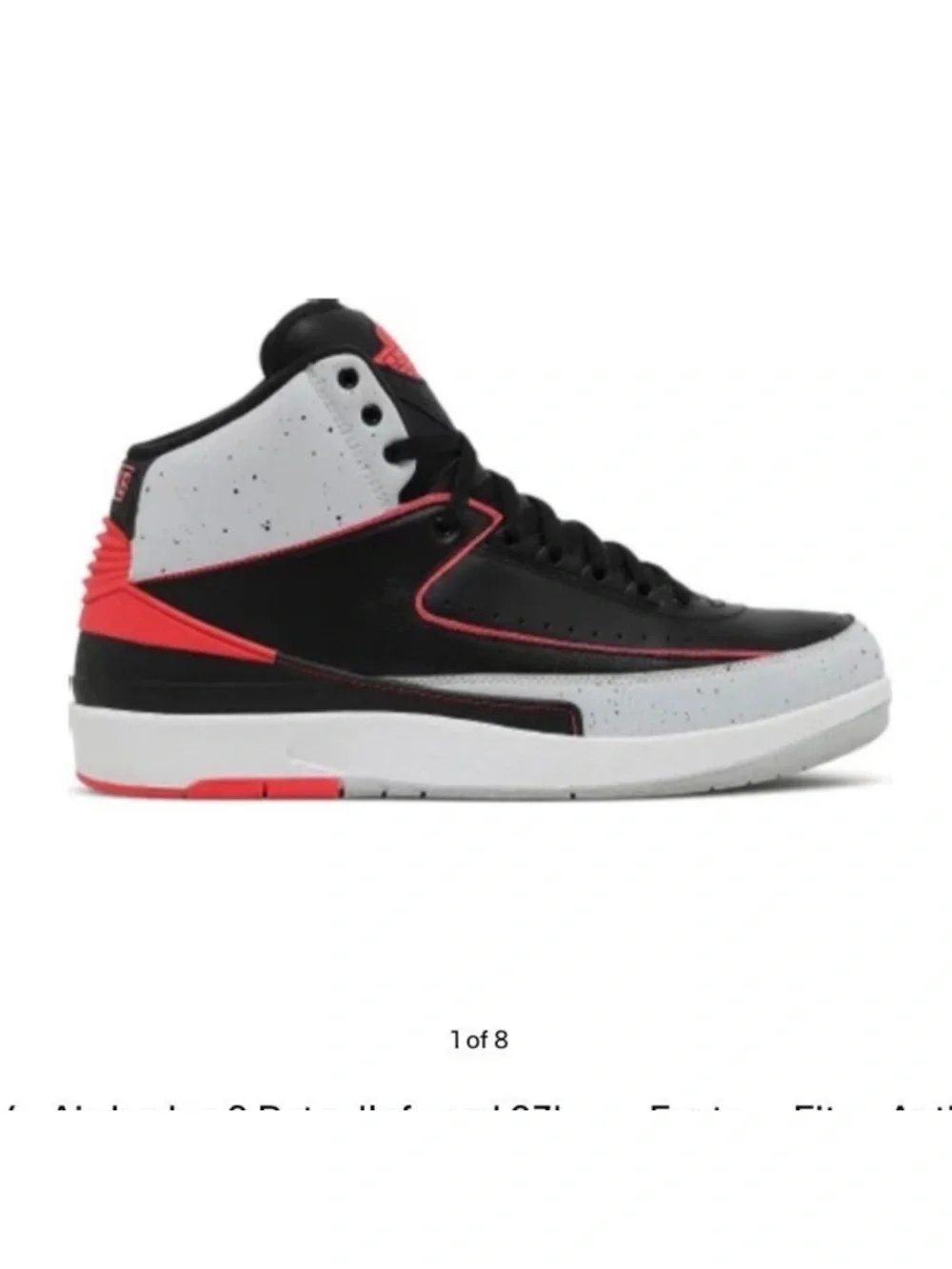 Jordan Men’s Retro Infrared Red 23 size 9.5
